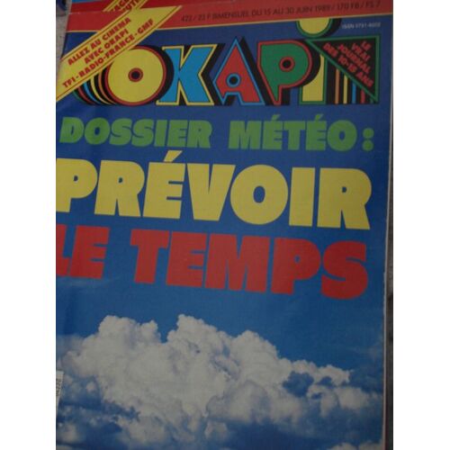 Okapi  N° 422 : Dossier Météo: Prévoir Le Temps