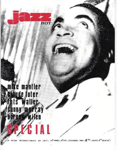 Jazz Hot N° 245 : Mantler, Luter, Waller, Murray, Wilen....