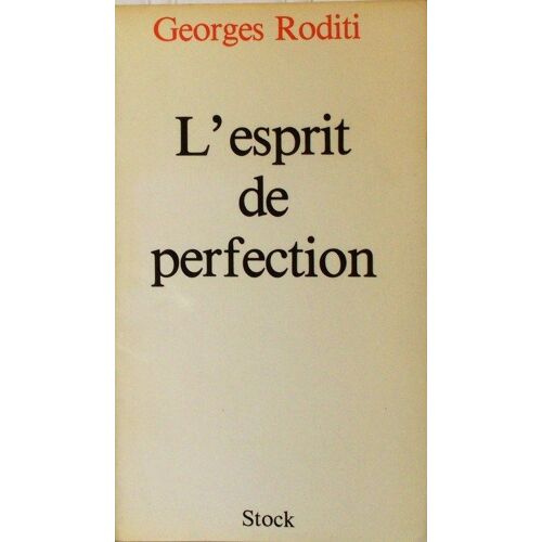 L'esprit De Perfection