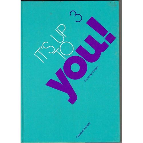 It's Up To You!, 3e
