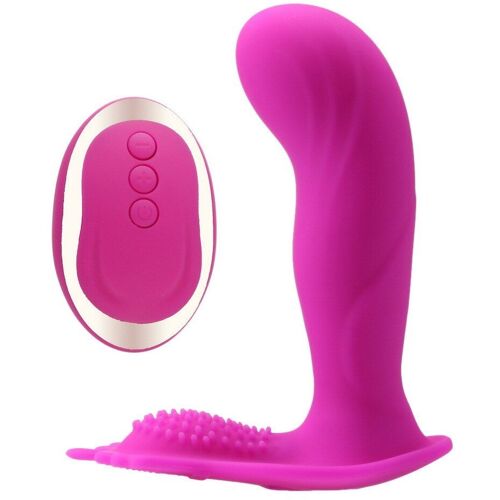 Culotte Vibrante Sans Fil En Silicone Pour Femmes, Jouet Sexy, Gode Pour Couple, Point G, Double Moteur