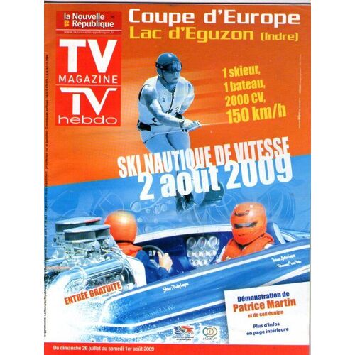 Tv Magazine-Tv Hebdo  N° 19687 : Coupe D'europe Lac D'eguzon