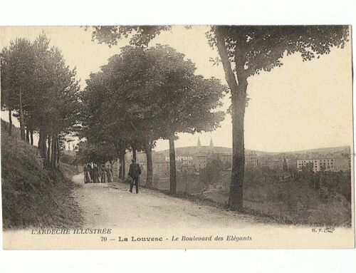 La Louvesc, Boulevard Des Élégants, Les 7 Fayards,Sa Basilique S.T. Régis 6 Cartes Anciennes