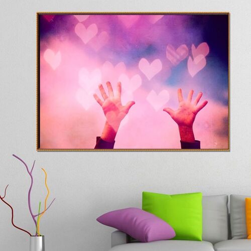 Broderie En Diamant 5d Pour Parents Et Enfants Peinture En Diamant? Forage Complet? Point De Croix? Perceuse Ronde? Décoration De La Maison? Diy 2019