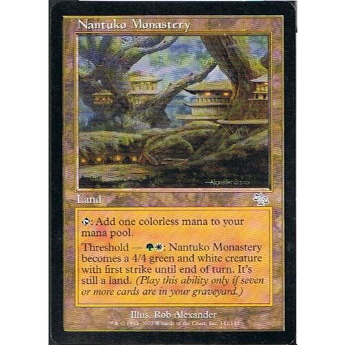Nantuko Monastery ( Monastère Nantuko ) - Magic Mtg - Judgement 142 - U