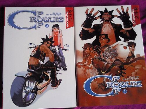Lot 6 Manga - Croquis Pop (1 Et 2) - Salitai (1 Et 2) - Epée Maudite (1 Et 2)