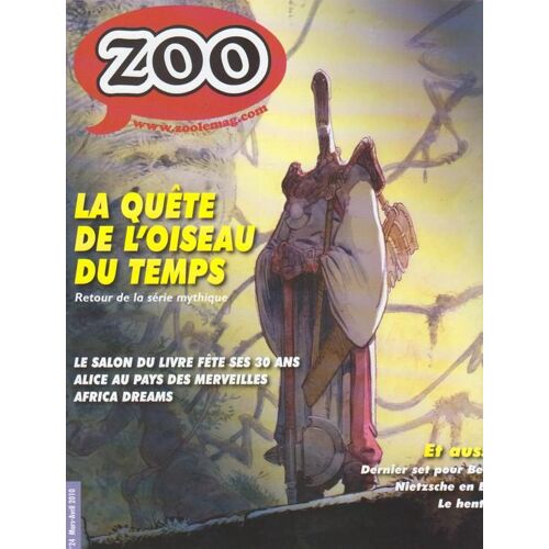 Zoo - Lemag  N° 24 : La Quète De L'oiseau Du Temps - Dernier Set Pour Beck - Nietzsche En Bd - Le Hentai - Poster Central Ekeko