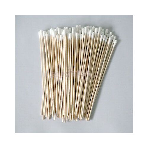 100 Pièces Jetables Coton-Tige Femmes Beauté Maquillage Coton-Tige Maquillage Bâtons De Bois Nez Oreilles Nettoyage Cosmétiques Soins De Santé 