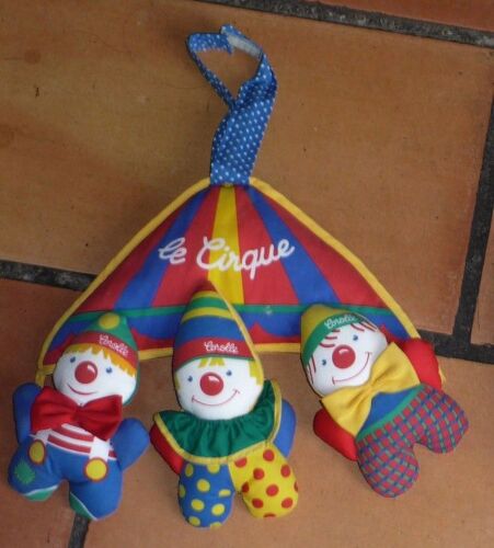 Corolle "Le Cirque" Peluche Clown À Accrocher