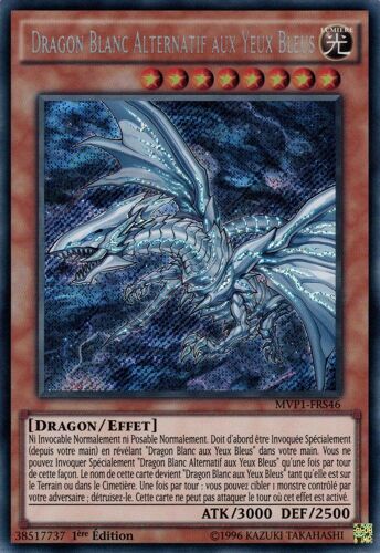 Yu-Gi-Oh! - Mvp1-Frs46 - Dragon Blanc Alternatif Aux Yeux Bleus - Secret Rare