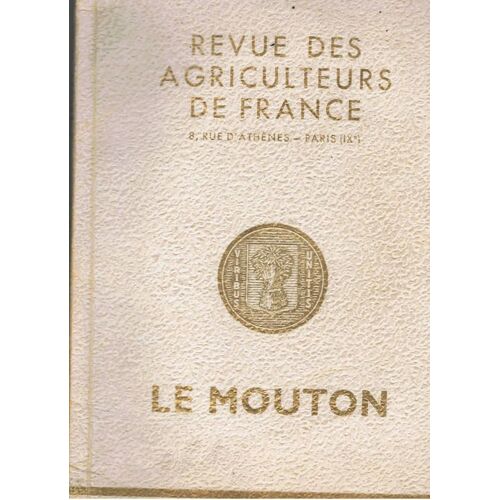 Revue Des Agriculteurs De France. Le Mouton