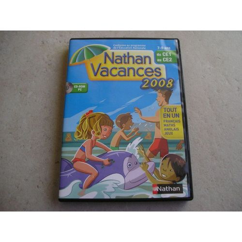 Nathan Vacances 2008 Ce1 Au Ce2