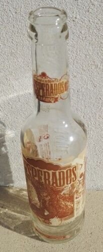 France Bouteille Vide Empty Beer Bottle Desperados Legend Limited Edition Sérigraphiée