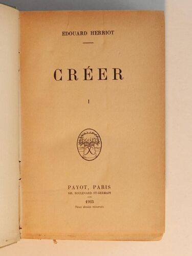 Créer ( Ii Volumes )