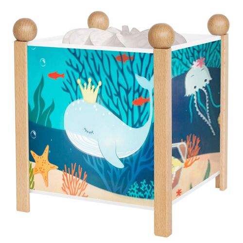 Lanterne Magique Ocean - Bois Naturel 12v - Trousselier