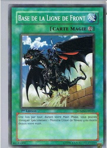 Base De La Ligne De Front Yu Gi Oh C Sdmm-Fr025