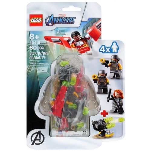 LEGO Marvel - Le Faucon et Black Widow s'unissent - 40418