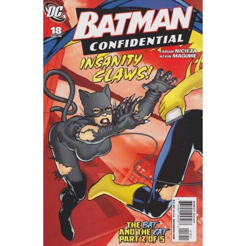 Batman Confidential # 18 ( V.O. 2008 ) *** Batgirl And Catwoman ... Naked ??? *** Kevin Maguire Art & Cover