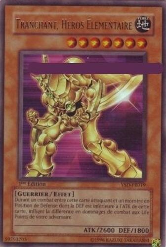Tranchant, Heros Elementaire - Ysd-Fr019