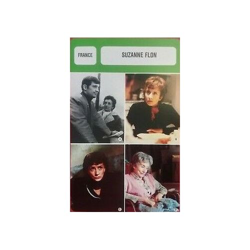 Fiche Monsieur Cinema Suzanne Flon