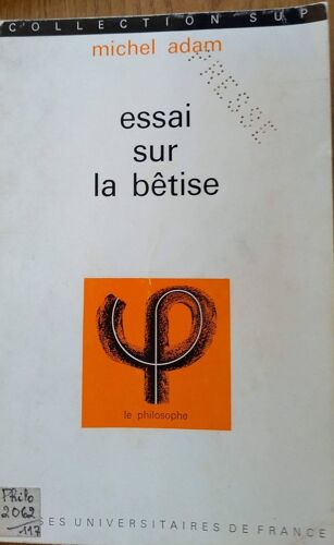 Essai Sur La Bêtise