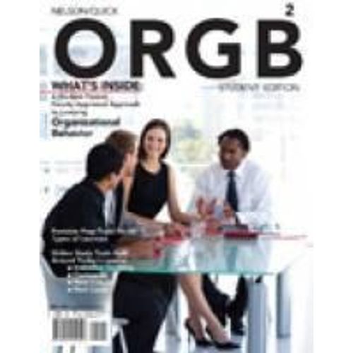 Orgb 2 (With Review Cards And Management Coursemate With Ebook Printed Access Card)