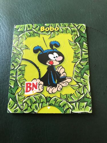 Carte Vignette Image Marsupilami - Bobo - André Franquin - Biscuits Bn 2004 - 7x6 Cm