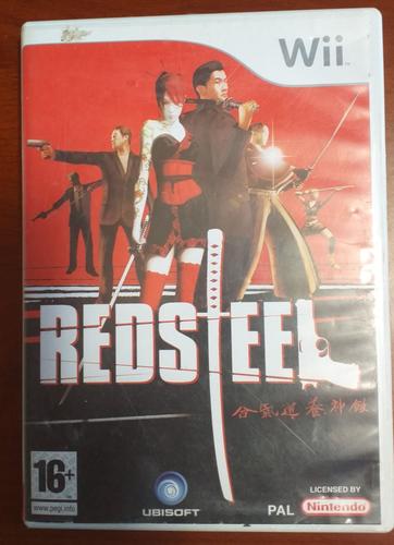 Boîtier + Notice Redsteel Wii