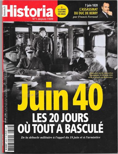 Juin 40 Les 20 Jours Ou Tout A Bascule