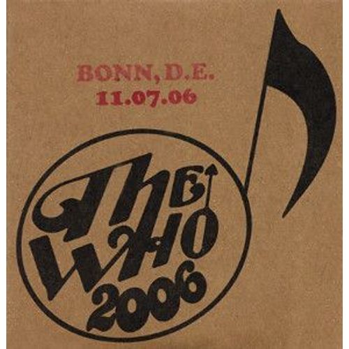 2 Cd's Live In Bonn 2006 - Soundboard