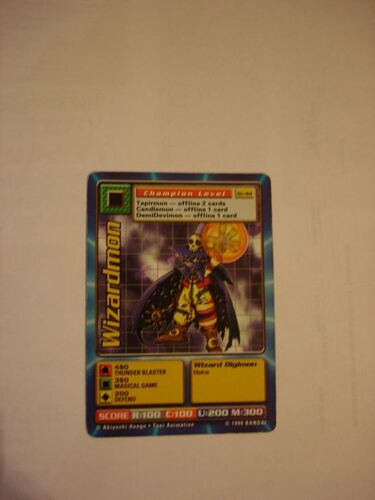 Wizardmon - Carte Digimon - Vf - 1ère Édition