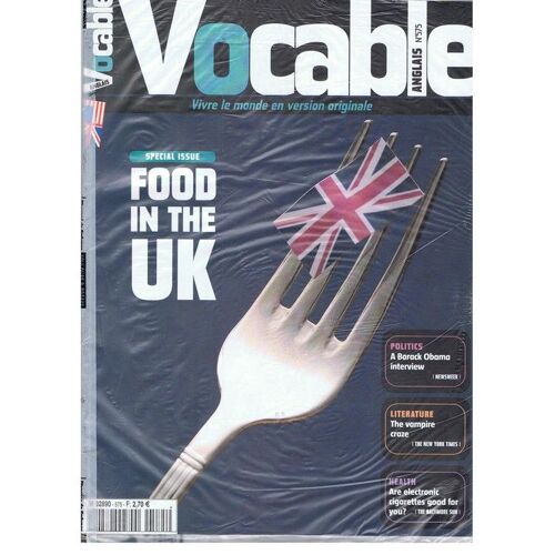 Vocable Anglais  N° 575 : Food In The Uk