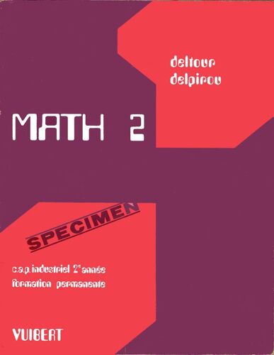 Math - N° 2, 1 - Math