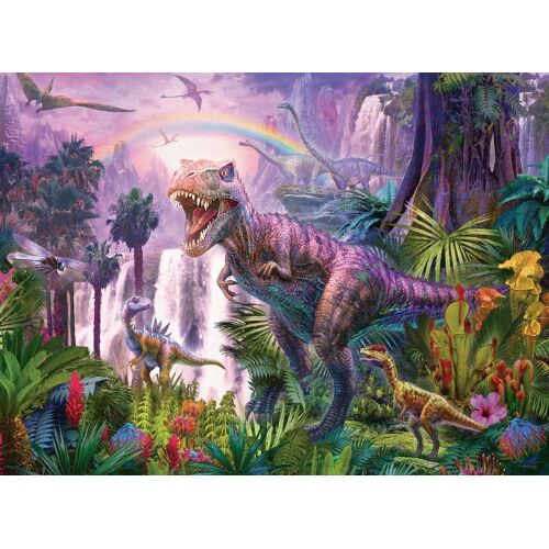 Puzzle 200 Pièces Pièces Xxl - Pays Des Dinosaures