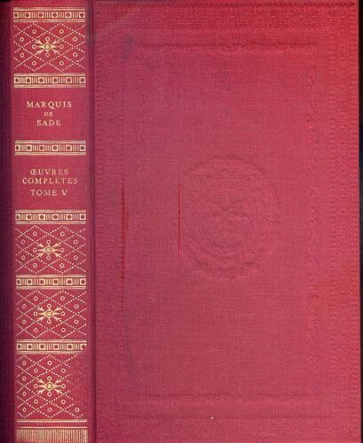 Oeuvres Completes Tome Cinquieme