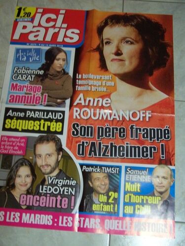 Affiche Ici Paris Anne Roumanoff (60 X 80 Cm)