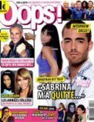Oops!  N° 53 : Les People À L'âge Ingrat; La Nouvelle Saison De Koh Lanta; Oscars 2010; Interview De Farid De La Ferme Célébrités Et De Cindy Sander; Jonathan: "Sabrina M'a Quitté..."