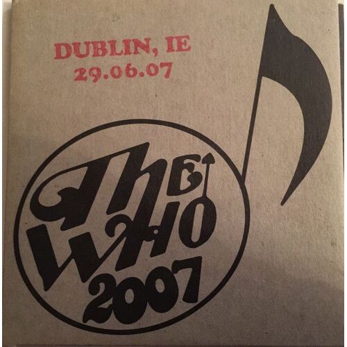 2 Cd's Live In Dublin 2007 - Soundboard