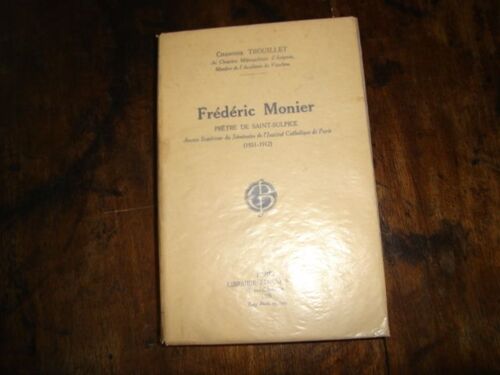 Frédéric Monier Prêtre De Saint-Sulpice