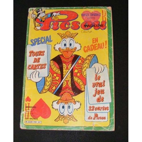 Picsou Magazine  N° 110 : Special Tours De Cartes