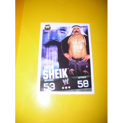 Carte De Catch Evolution 2010 W Legends Iron Sheik N°142/186