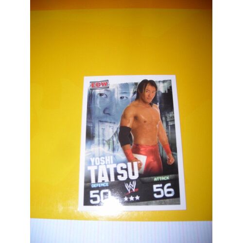 Carte De Catch Evolution 2010 Ecw Yoshi Tatsu N°126/186