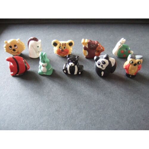 Fèves Embouts Crayon Animaux