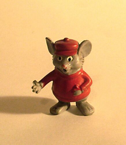 Figurine Bernard  Et Bianca Heimo - 60/70  4 Cm