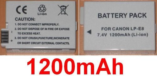 Batterie pour CANON EOS 550D