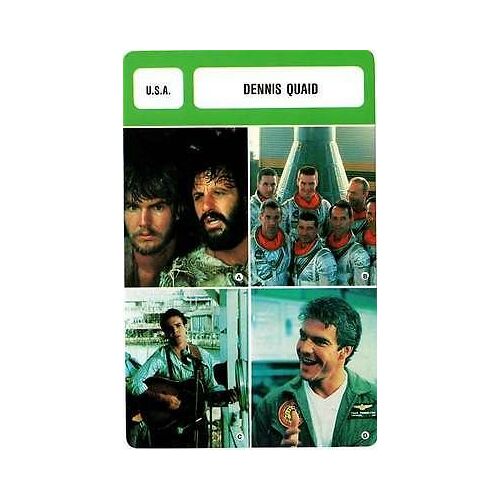 Fiche Monsieur Cinema Dennis Quaid