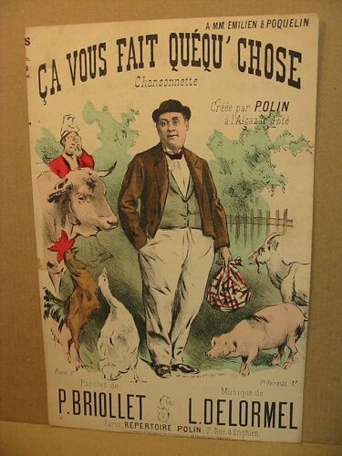 Ca Vous Fait Quequ' Chose, Chansonnette