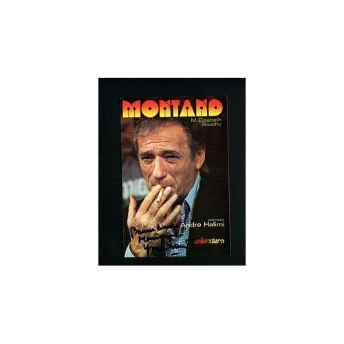 Autographe Yves Montand