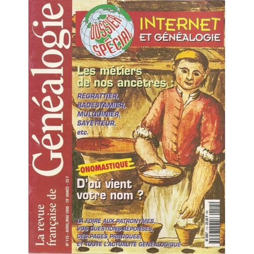 La Revue Française De Généalogie N° 115