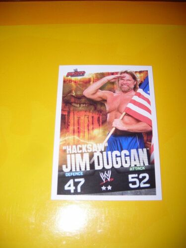 Carte De Catch Evolution 2010 Raw Hacksaw Jim Duggan N°52/186